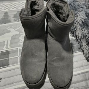 UGG Gray Ankle Boots